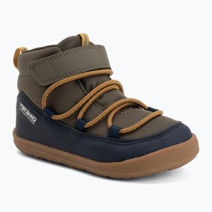 Scarpe barefoot bambino Viking Birch Barefoot Mid 1V Waterproof navy/olive