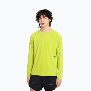 Ciele Athletics DLY verde lime da uomo, manica lunga da running