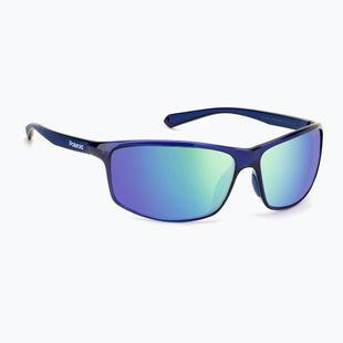 Occhiali da sole Polaroid PLD 7036/S blue/greygreen mirror polarized