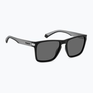 Occhiali da sole Polaroid PLD 2139/S nero opaco grigio/grigio polarizzato
