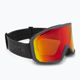 Maschera da sci Smith Blazer slate/red sol-x mirror