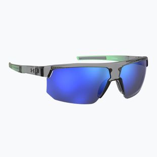 Occhiali da sole da uomo Under Armour Driven/G S3 grigio verde blu multistrato