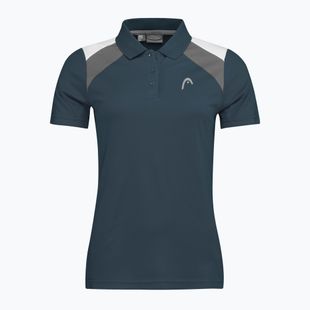 Polo da tennis donna HEAD Club 22 Tech Polo navy