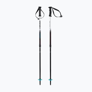 Bastoncini da sci HEAD Supershape Team regolabili per bambini, bianco/nero/blu