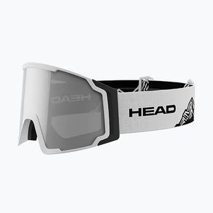 Maschera da sci HEAD Neves silver/white