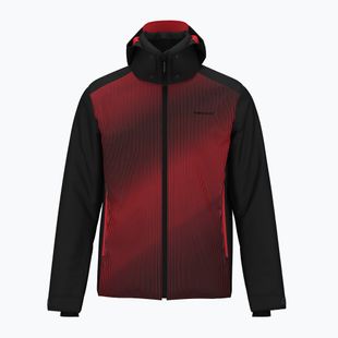 Giacca da sci HEAD Supershape II stampata/rossa da uomo