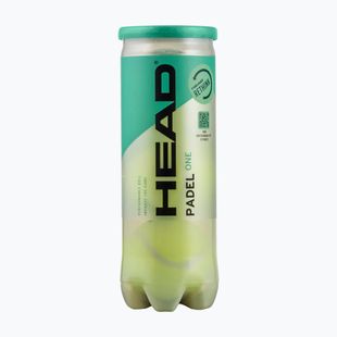 HEAD Padel One S palline da padel 3 pz. giallo