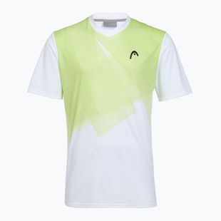 Maglietta da tennis HEAD da uomo Topspin print vision m/lime