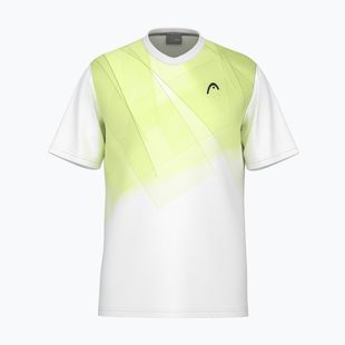 Maglietta da tennis HEAD da uomo Topspin print vision m/lime