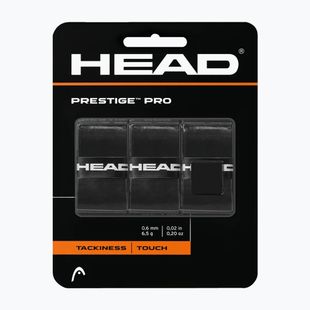 Racchetta da tennis HEAD Prestige Pro Overwrap nero