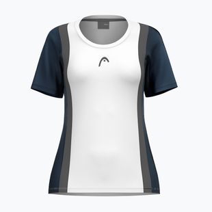 Maglietta da tennis da donna HEAD Club 25 Tech W navy/bianco