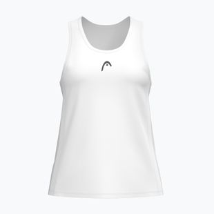 Canotta tennis donna HEAD Club 25 Tech Tank Top W bianco
