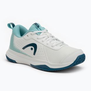 Scarpe da tennis HEAD per bambini Sprint Court 4.0 bianco/turchese