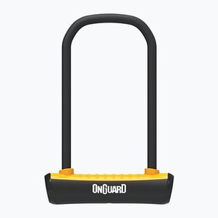 OnGuard Neon 8152OR Lucchetto a U nero/arancione per biciclette