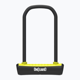 Serratura per bicicletta OnGuard Neon 8152YL U-Lock nero/giallo