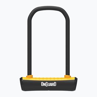 OnGuard Neon 8153OR Lucchetto a U nero/arancione per biciclette