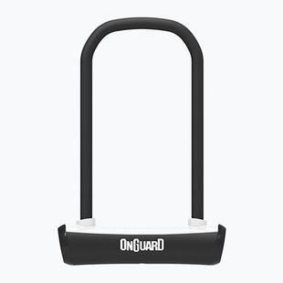 OnGuard Neon 8153WH Lucchetto a U bianco/nero per biciclette
