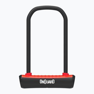 OnGuard Neon 8153RD Lucchetto a U nero/rosso per biciclette