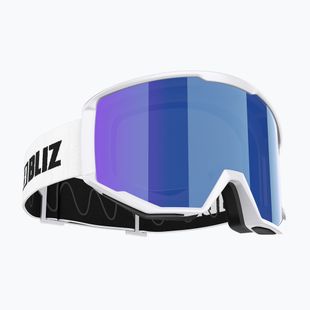 Occhiali da sci Bliz Spark bianco/fumo/blu