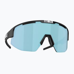 Occhiali da sole Bliz Matrix Small nero opaco/fumo/blu ghiaccio multi