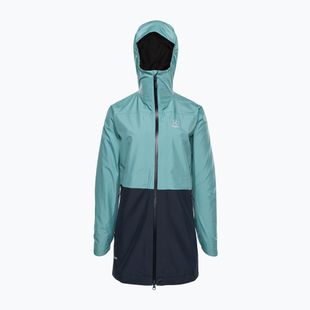 Parka donna Haglöfs Wilda GTX Parka blu ghiaccio/blu filato