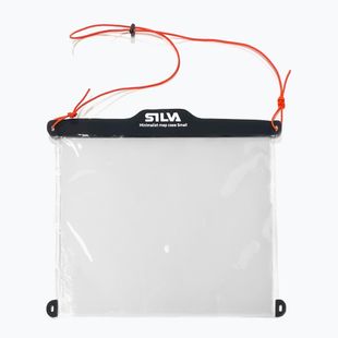 Silva Minimalist Map Case Small trasparente/nero
