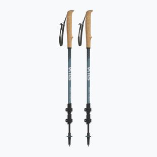 Bastoni da trekking Silva Trekking Poles Carbon Telescopic black