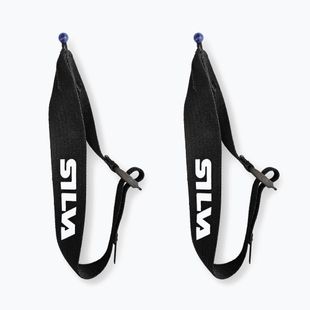 Cinghie per bastoncini Silva Wrist straps for Running & Trekking poles black