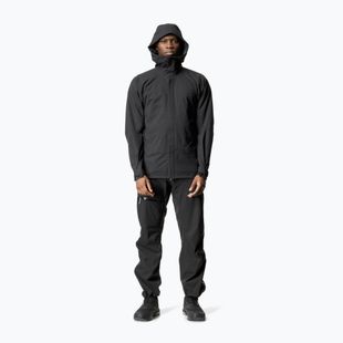 Giacca antipioggia Houdini BFF da uomo nero vero