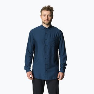 Camicia uomo Houdini Tree big blue light