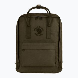 Zaino da città Fjällräven Re-Kanken 16 l dark olive