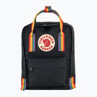 Fjällräven Kanken Rainbow Mini 7 l zaino da città nero/arcobaleno