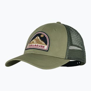 Cappello da baseball Fjällräven Badge Långtradarkeps verde