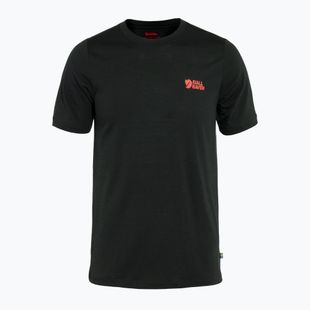 Maglietta da uomo Fjällräven Abisko Wool Logo black