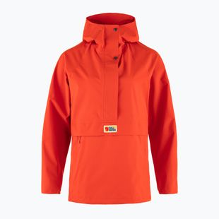 Giacca da pioggia da donna Fjällräven Vardag Hydratic Anorak arancione fuoco