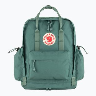 Zaino urbano Fjällräven Kånken Outlong 18 l verde foresta