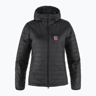 Piumino da donna Fjällräven Expedition X-lätt Hoodie nero