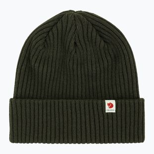 Cappello invernale Fjällräven Rib Hat deep forest