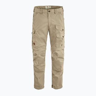 Pantaloni da trekking da uomo Fjällräven Vidda Pro Lite Zip Off fossil