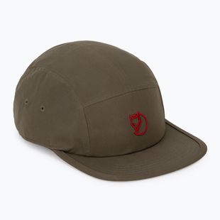 Cappellino con visiera Fjällräven Flat Brim laurel green