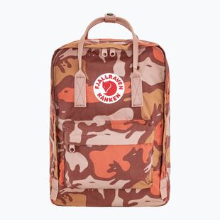 Zaino urbano Fjällräven Kanken Graphics Laptop 15" 18 l chalkrose/hidden animals
