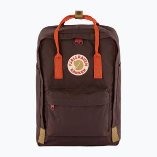 Zaino urbano Fjällräven Kanken Koncept Laptop 15" 18 l black oak/rowan red