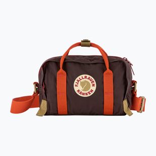 Marsupio Fjällräven Kanken Koncept 4 l black oak/rowan red