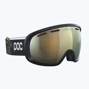 Maschera da sci POC Fovea Marco Odermatt Ed. uranium black/podium gold/sunny gold