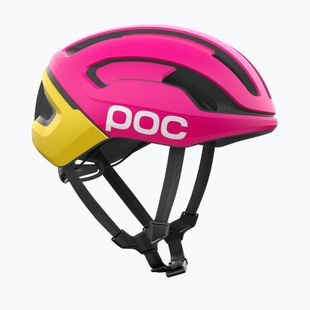 Casco da ciclismo POC Omne Air MIPS rhos red matt/citrine yellow matt
