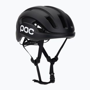 Casco da ciclismo POC Omne Air MIPS uranium black matt/hydrogen white w. logo