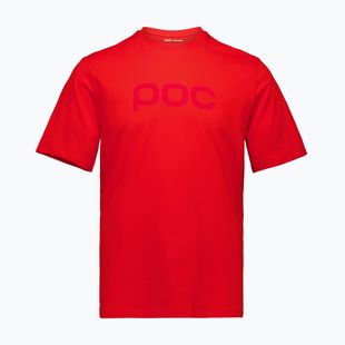 Maglietta POC Tee prismane red