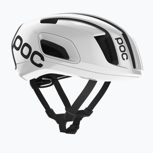 Casco da ciclismo POC Cytal hydrogen white/uraniumb black matt with logo