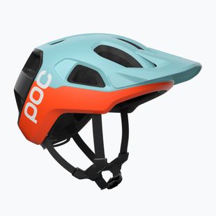 Casco da ciclismo POC Cularis indicolite blue matt/carnelian orange matt