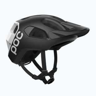 Casco da ciclismo POC Cularis uranium black matt/hydrogen white w. logo
